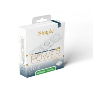 3in1 Wireless Magnetic Travel Charger